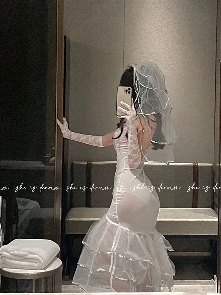 Plus Qunque Sexy Women Bride C - огляд і ціна Lace Bralette Set