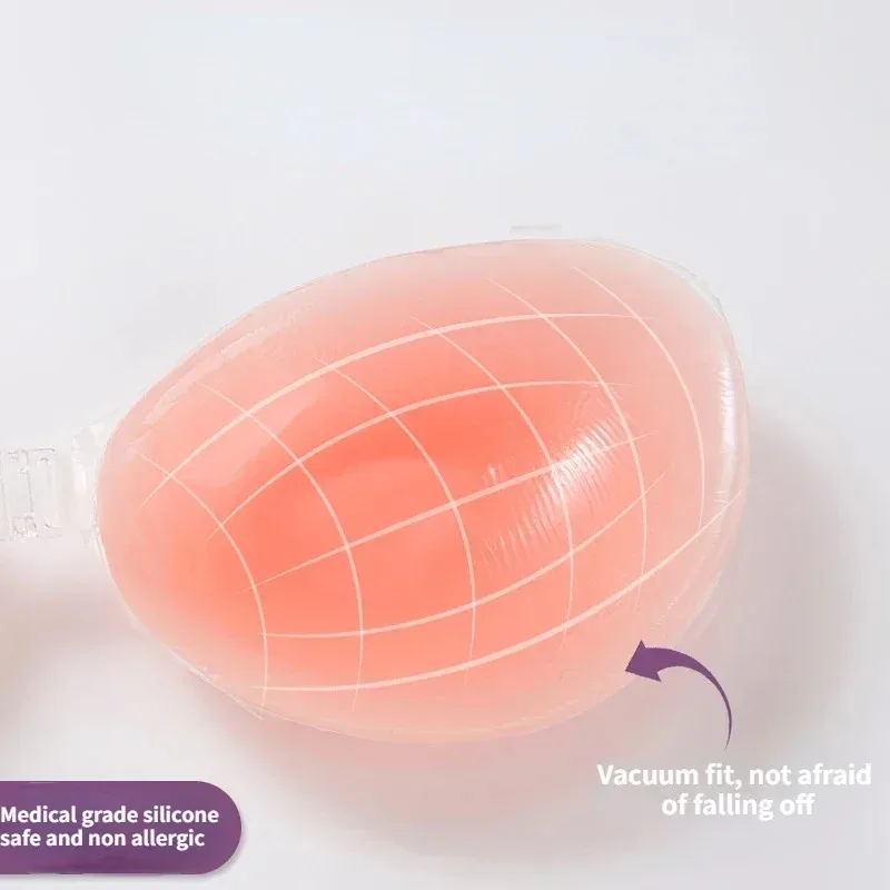 Silicone Bra Invisible Push Up - огляд і ціна Strapless Bra Adhesive