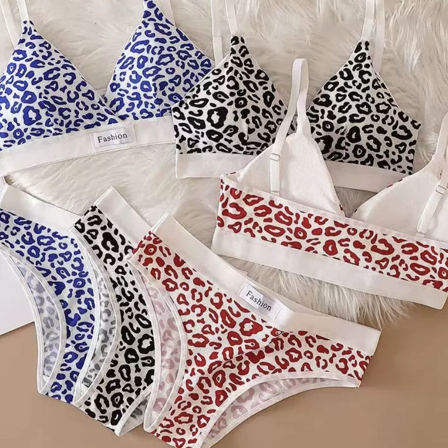 Low Waist Leopard Print Bra an - огляд і ціна Wirefree Bra Comfort